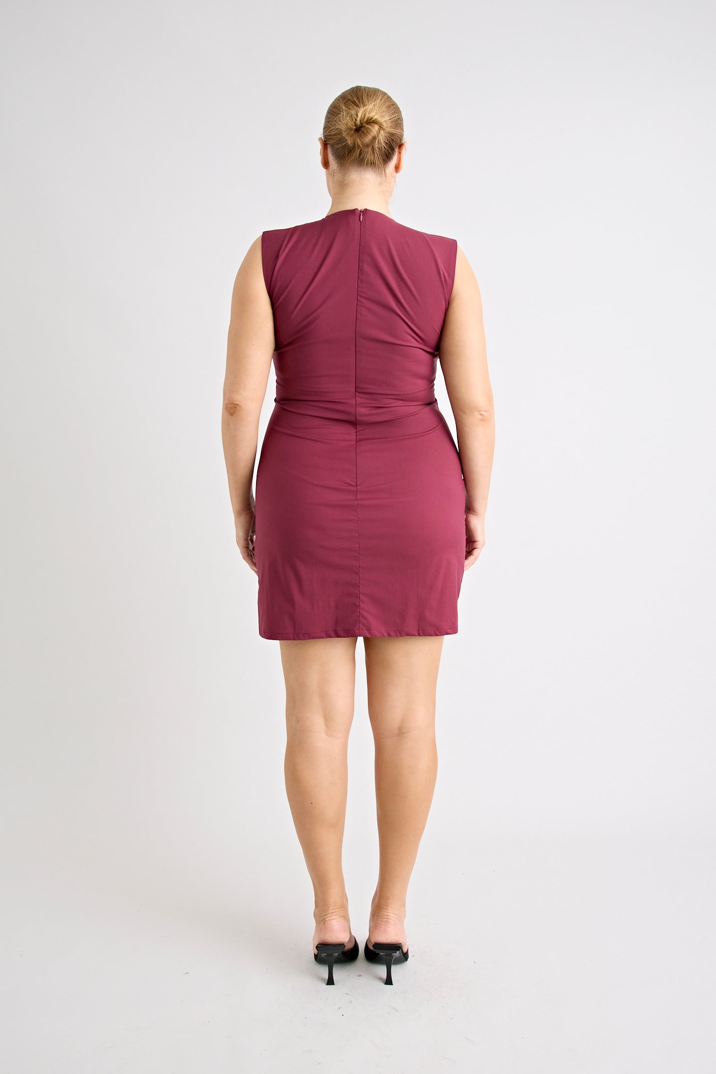 SALMA MINI DRESS | WINE