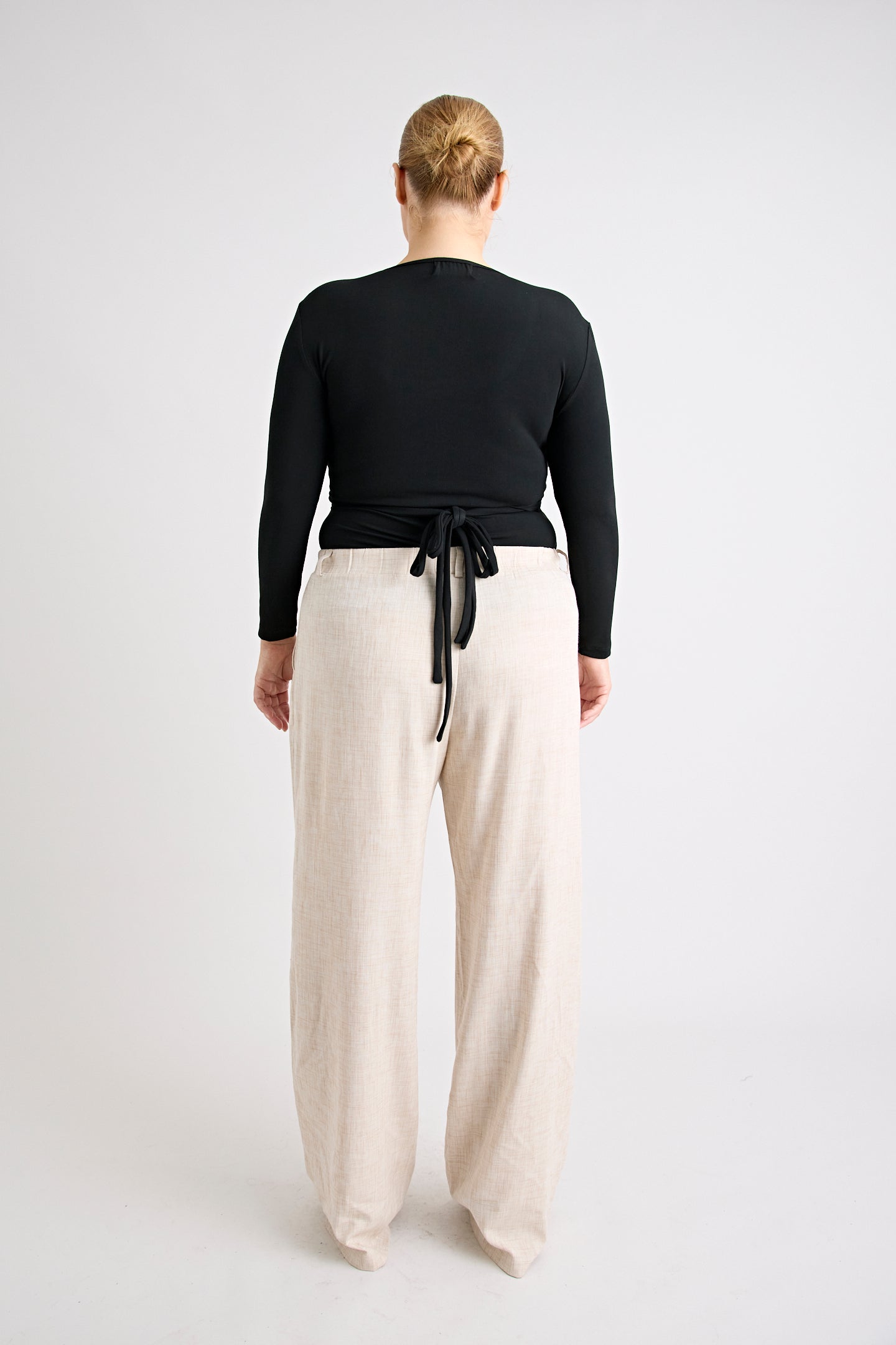 RAMOS LONG SLEEVE TOP  | BLACK