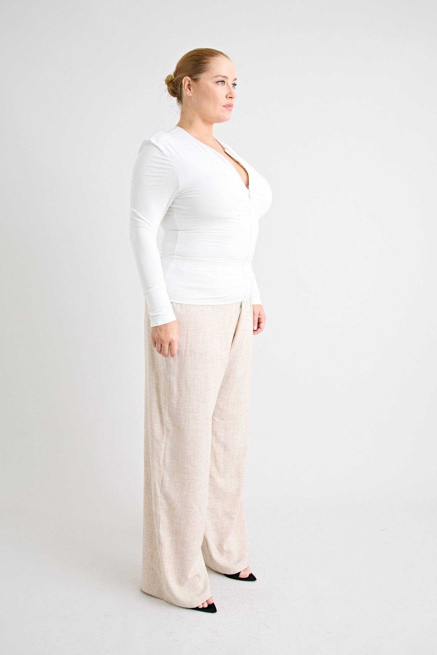 ALEC BAMBOO TOP | POWDER