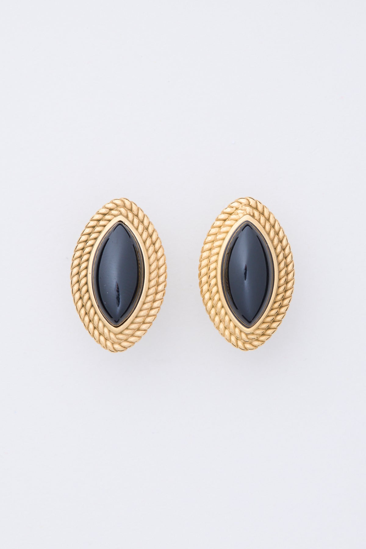 MARQUISE EARRINGS | BLACK