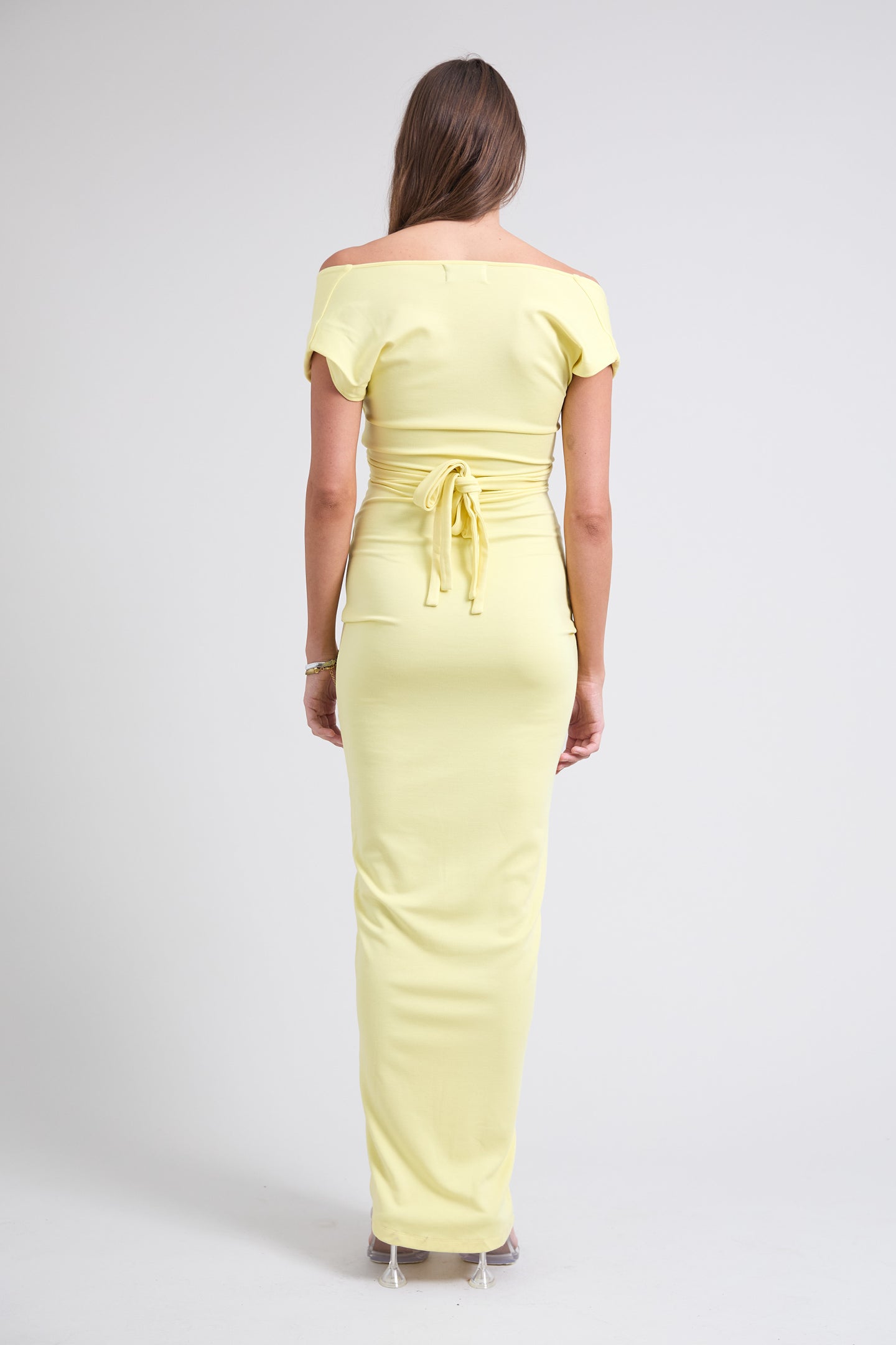 PFEIFFER x GIRLS WITH GEMS EXCLUSIVE | RAMOS DRESS | LEMON