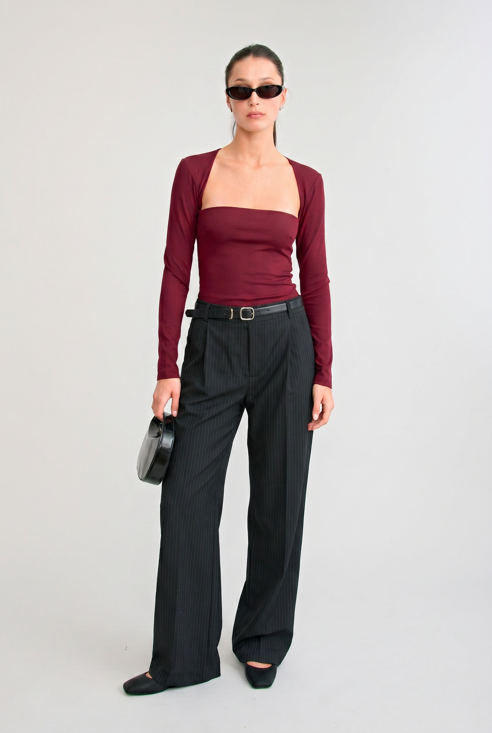 THE EDDIE TOP | BURGUNDY