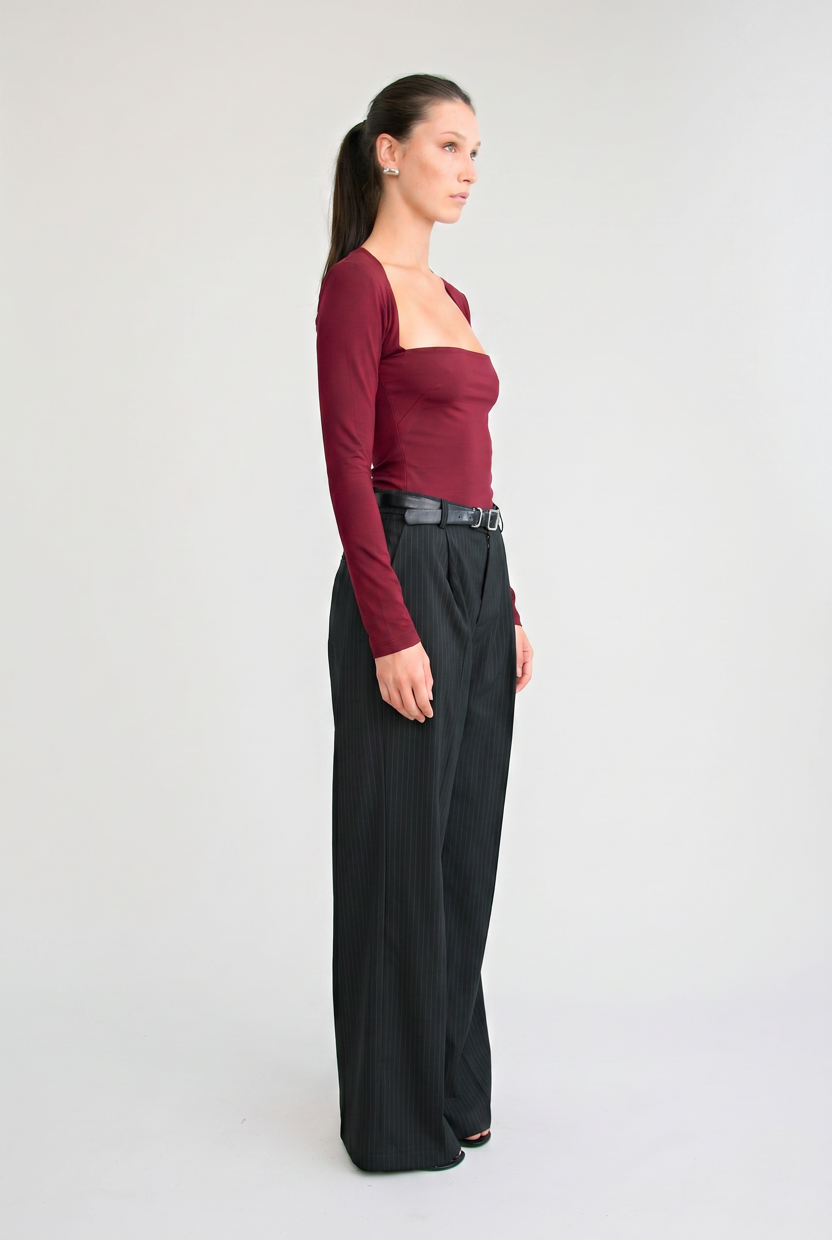 THE EDDIE TOP | BURGUNDY
