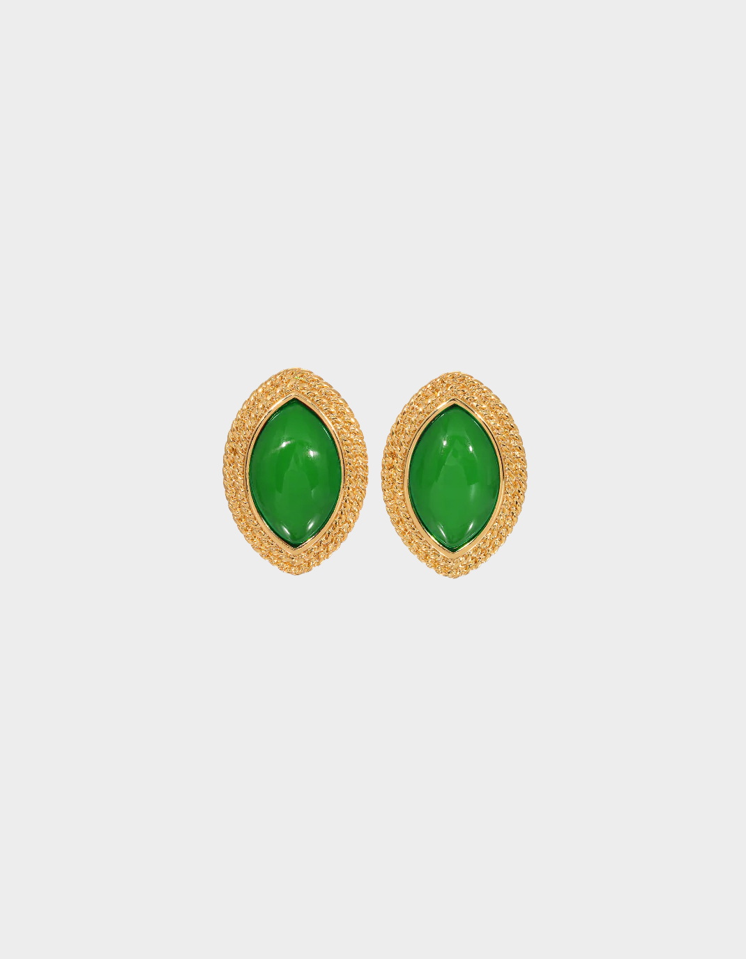 MARQUISE EARRINGS | EMERALD