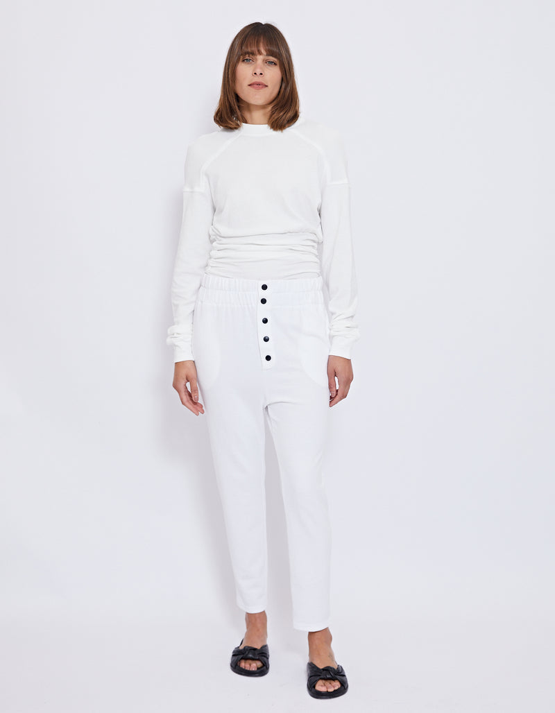 DELTA TRACK PANT | WHITE