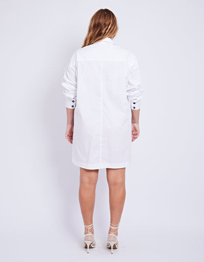 WESTWORLD SHIRT DRESS | POWDER