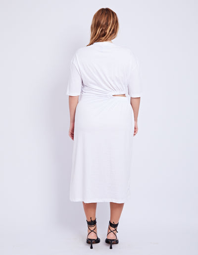 LAUREL DRESS | POWDER