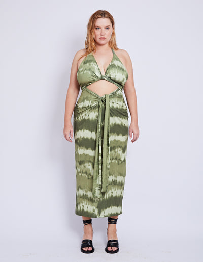 BURBANK DRESS | MOSS