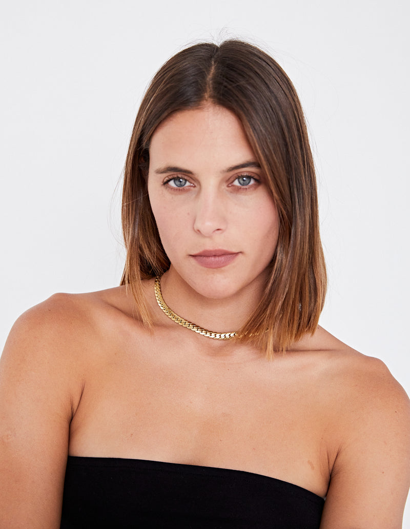 SLITHER NECKLACE | GOLD