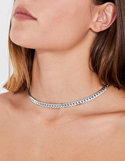 SLITHER NECKLACE | SILVER