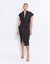 GRENADA MIDI SHIRT DRESS | BLACK