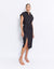 GRENADA MIDI SHIRT DRESS | BLACK
