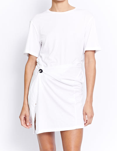 ESSO TWIST DRESS | POWDER