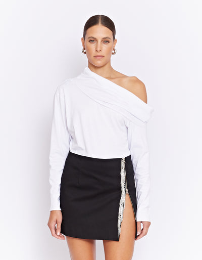 THREE LAKES ORGANIC JERSEY TOP | POWDER