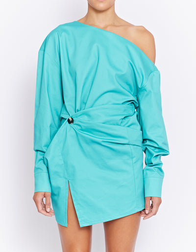 LEWIS DRESS | AQUA