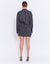 FENTON TWIST DRESS | BLACK STRIPE
