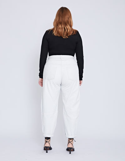 BUICK LEATHER PANT | WHITE