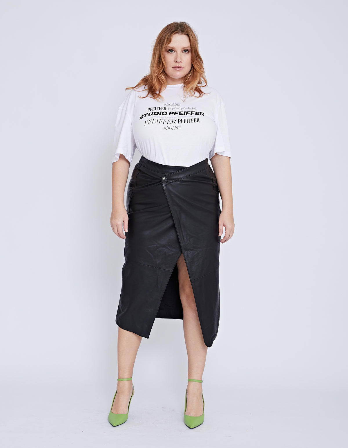 FRANKLIN LOGO TEE | POWDER