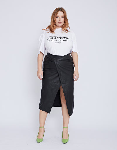 FRANKLIN LOGO TEE | POWDER