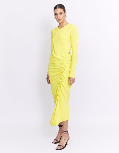 ROWAN DRESS | LEMON
