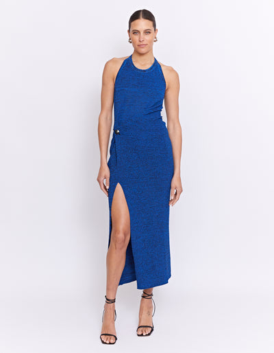 THE MARTIN KNIT DRESS | INDIGO