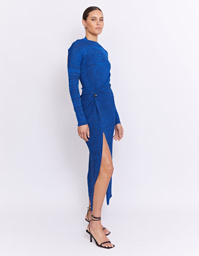 THE MARTIN KNIT DRESS | INDIGO