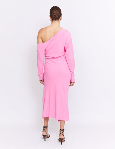 ATLAS DRESS | ULTRA PINK