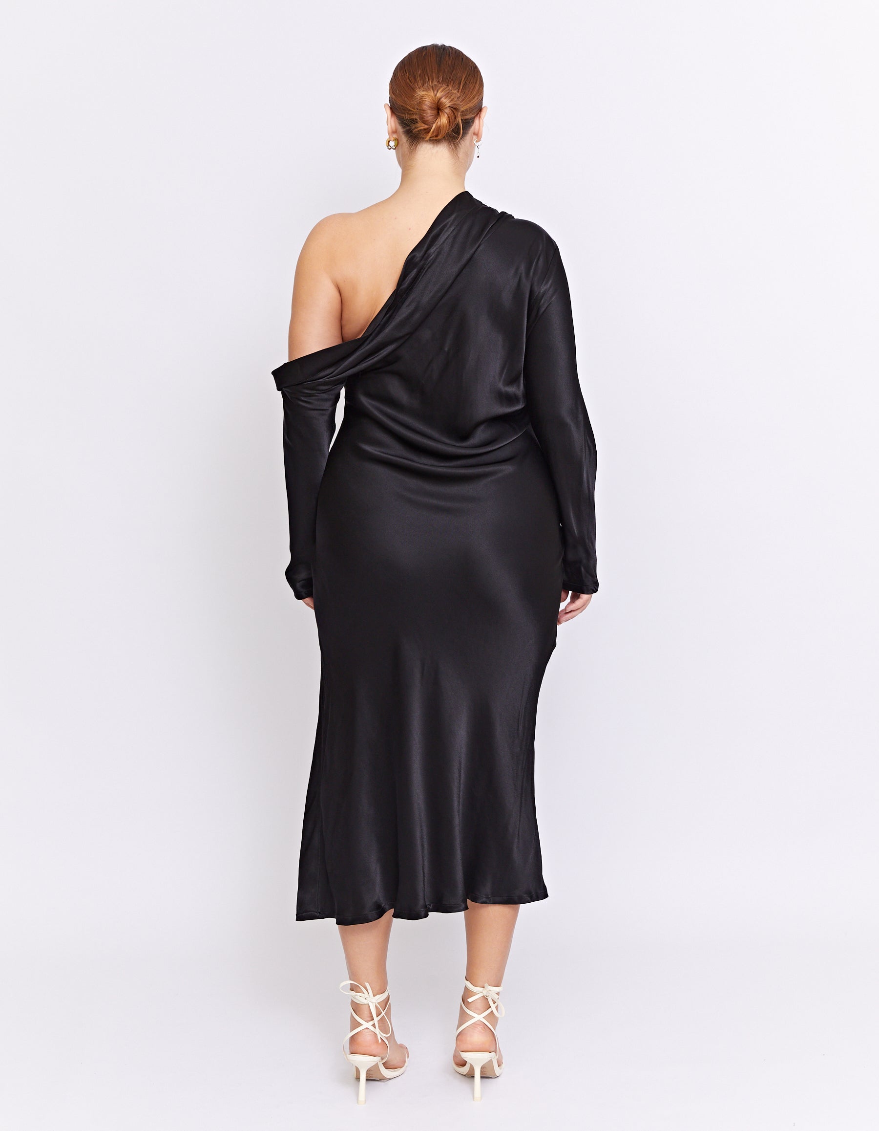 SUKIE MIDI DRESS | BLACK