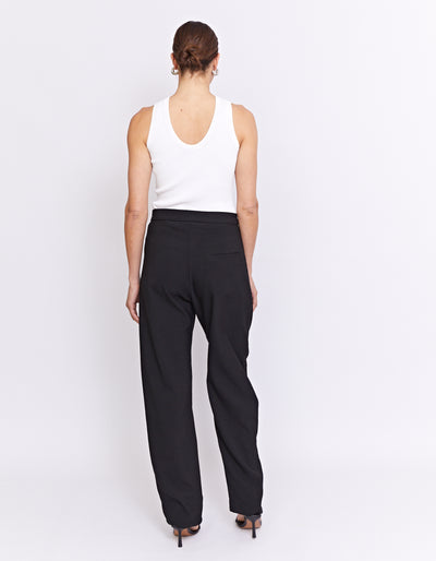 THE BAXTER TAILORED PANT | BLACK