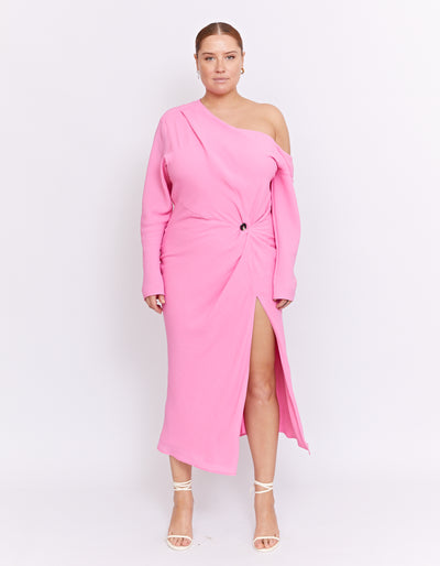 ATLAS DRESS | ULTRA PINK