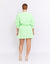 GEDE FLURO TWIST DRESS | LIME