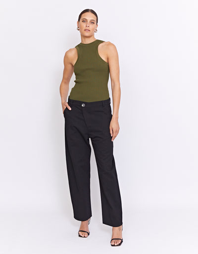 OTTO BOYFRIEND PANT | BLACK