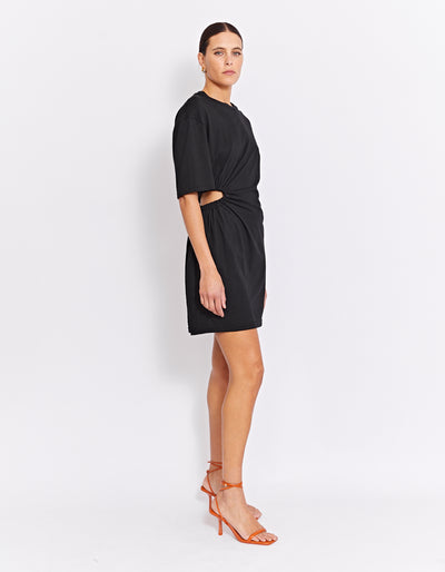 FRANKLIN MINI DRESS | BLACK