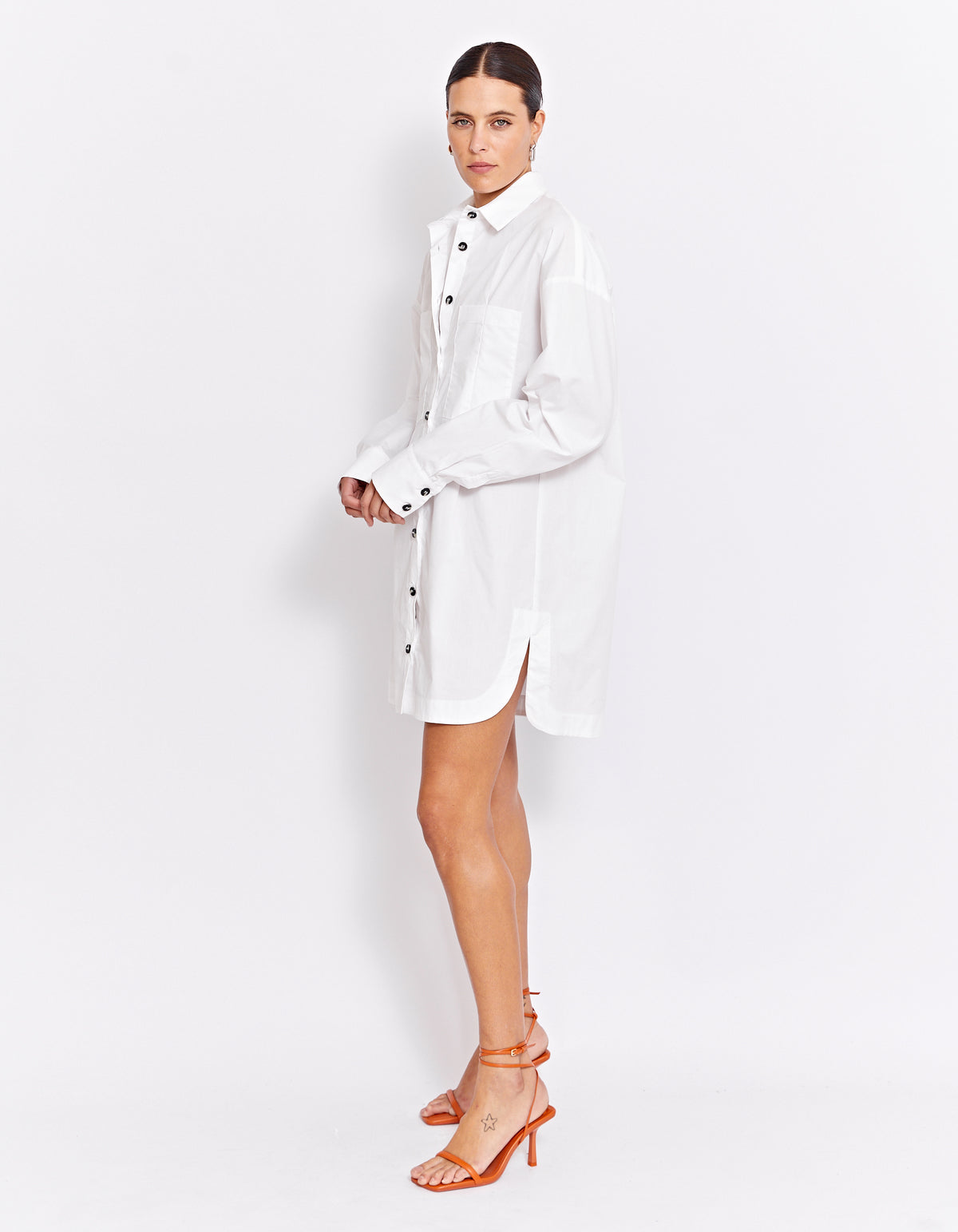 WESTWORLD SHIRT DRESS | POWDER