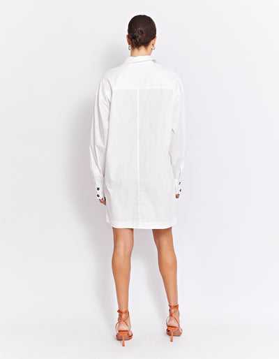 WESTWORLD SHIRT DRESS | POWDER