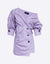SEEKA LINEN TWIST DRESS | LILAC