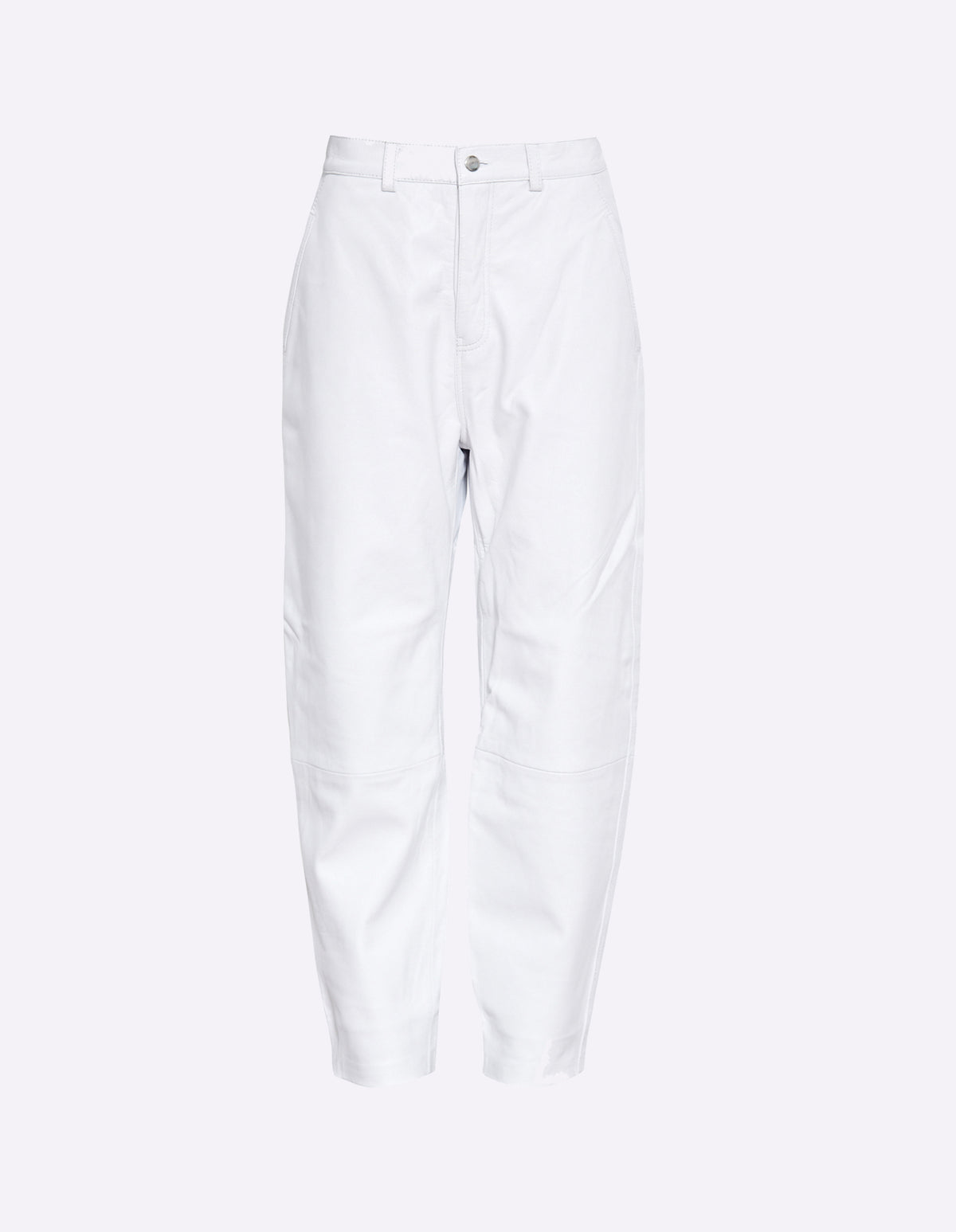 BUICK LEATHER PANT | WHITE