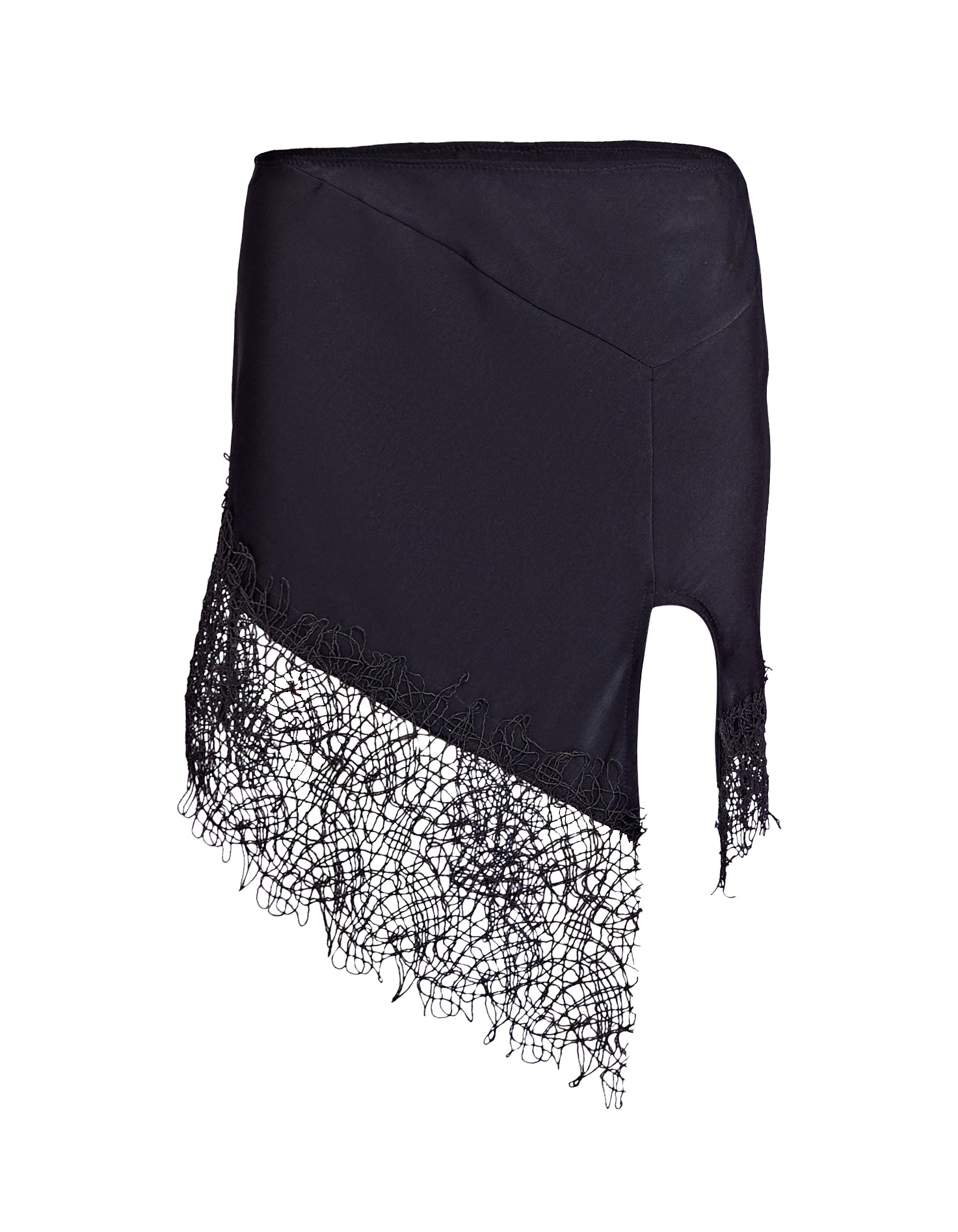 SIREN LACE SKIRT | BLACK