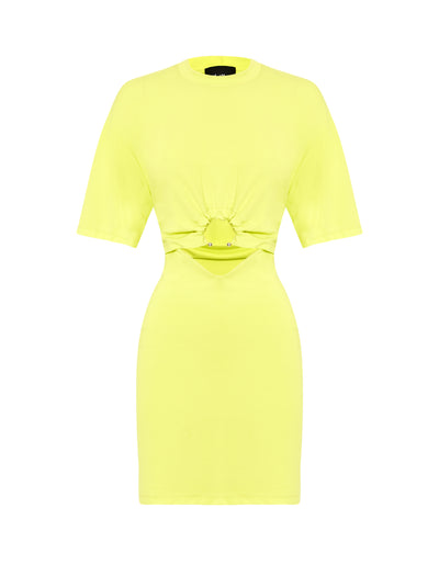 MURPHY MINI DRESS | CITRON