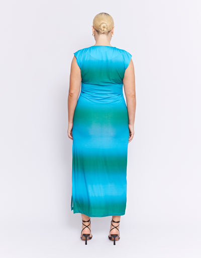 SIROCCO TUBE DRESS | EARTH